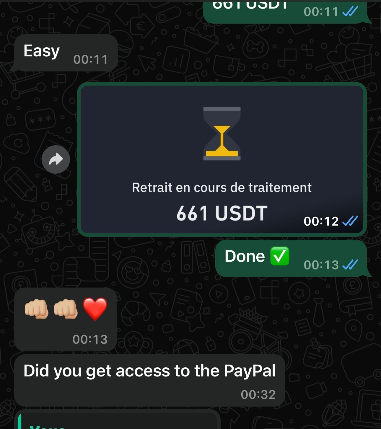 Transaction screenshot 1
